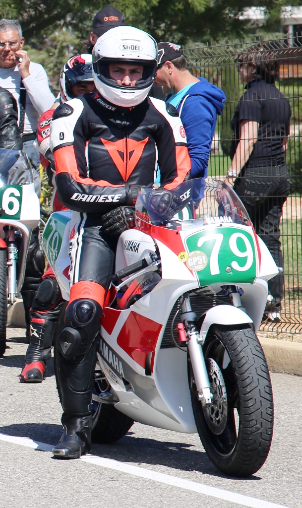 Vincent Levieux (Yamaha TZ), categoria YC 250. (ICGP Brasil)  