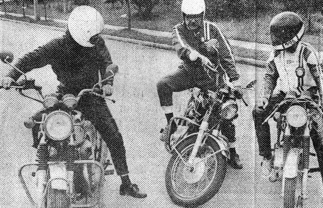 As aulas práticas eram em Interlagos. Foto Acervo Marazzi / Reprodução / Motostory