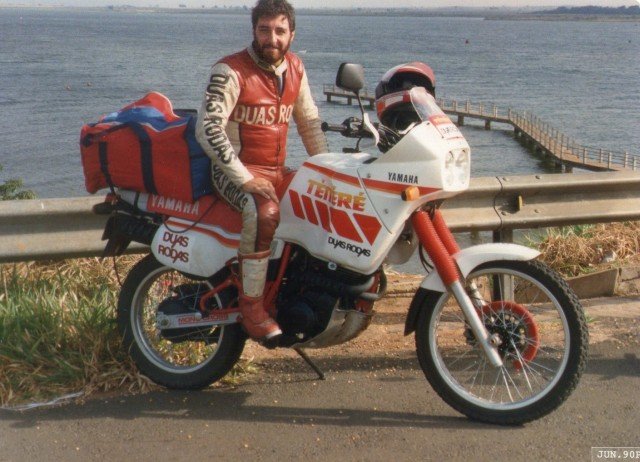 Passeando pelo Pantanal de Yamaha XT 600 Ténéré. Foto Acervo Marazzi / Motostory
