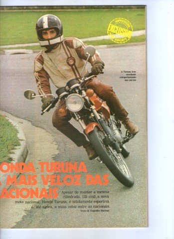 Testando motos na Auto Esporte. Foto Acervo Marazzi / Reprodução Auto Esporte / Motostory