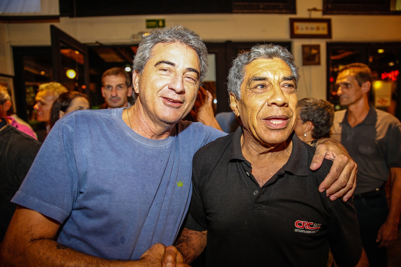04/02/2015 - 1o Encontro Motostory: Daytona 83 349 - Fabio Bueno e Roque Colman - Foto: Haroldo Nogueira / Motostory