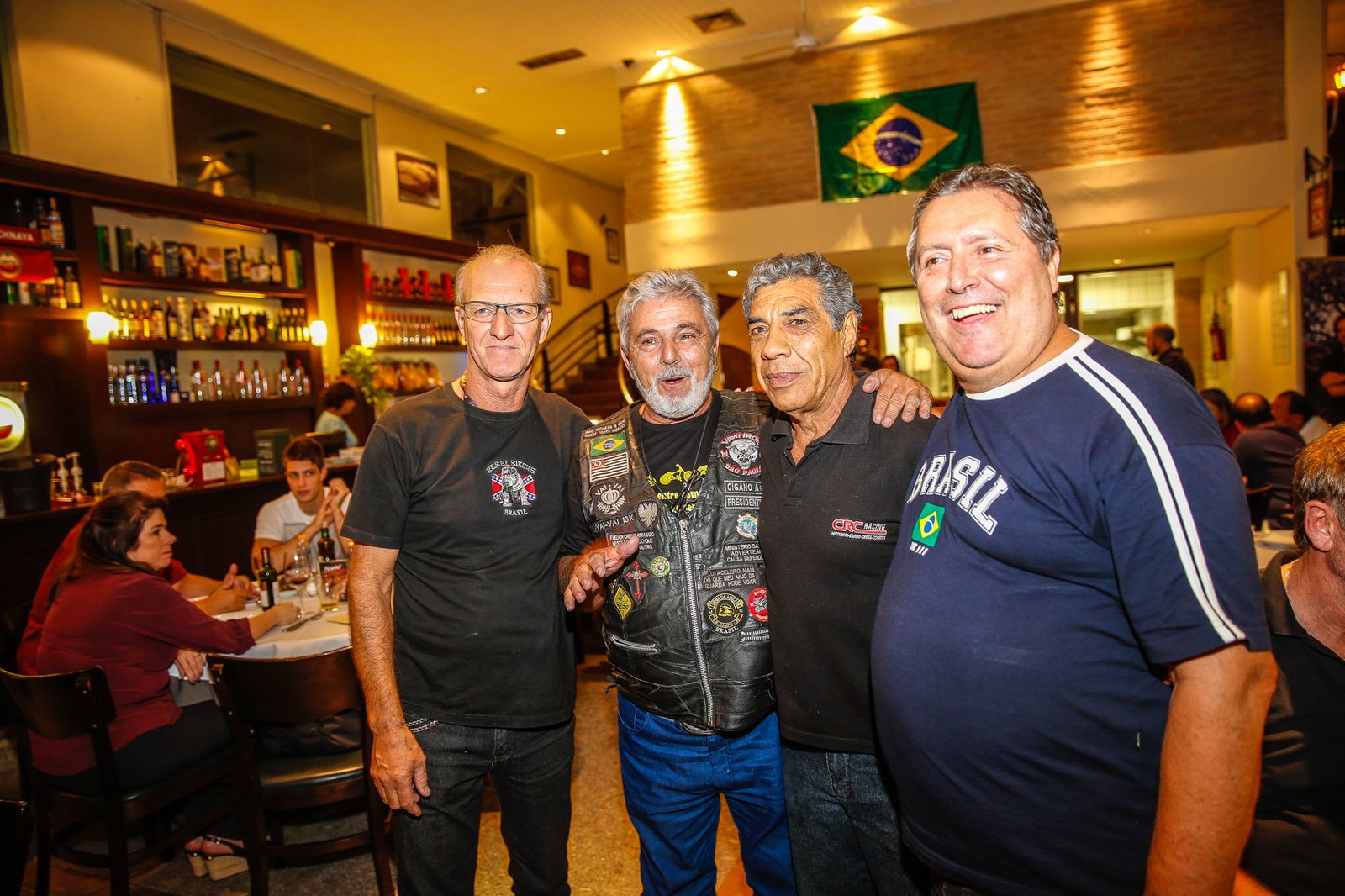 04/02/2015 - 1o Encontro Motostory: Daytona 83 349 - Cigano, Roque e Zé Galinha - Foto: Haroldo Nogueira / Motostory
