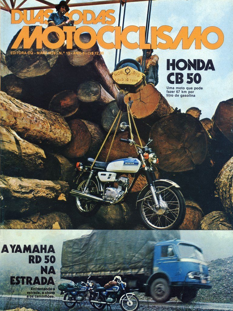 Edição No 13 de Duas Rodas, Maio de 1976