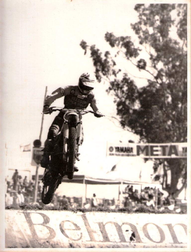 Roberto Boettcher, entre os grandes da história do cross nacional (acervo Boettcher / Motostory)