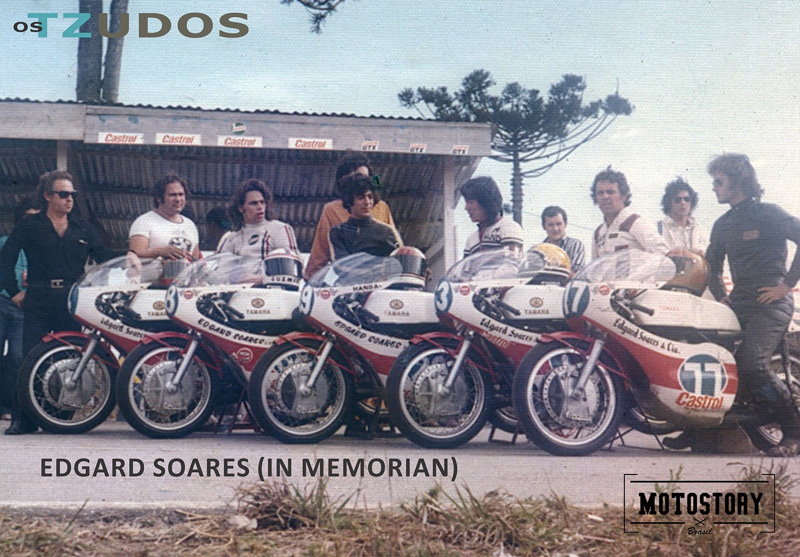 Encontro Motostory: Os TZudos – Edgard Soares e sua equipe