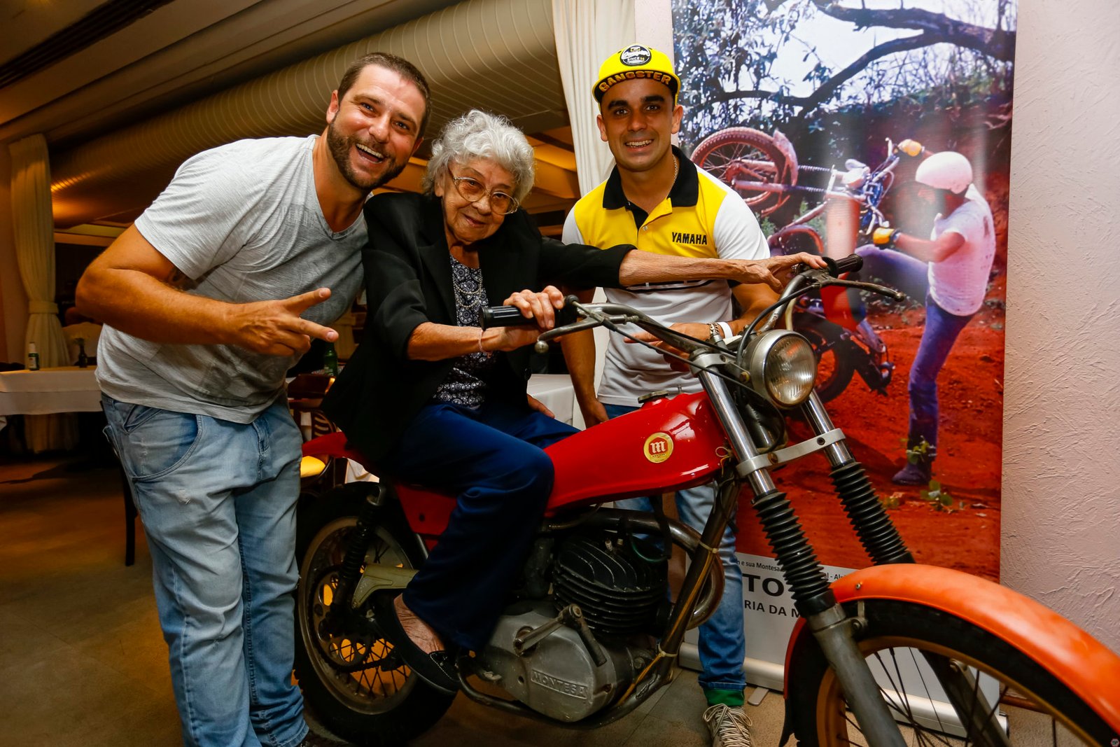 3o Encontro Motostory - Vida sob Pressão - Gustavo e dedé Ceccarelli, comAlan Douglas. Foto Sampafotos / Motostory