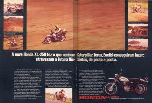 Motostory e Os anúncios de 1974