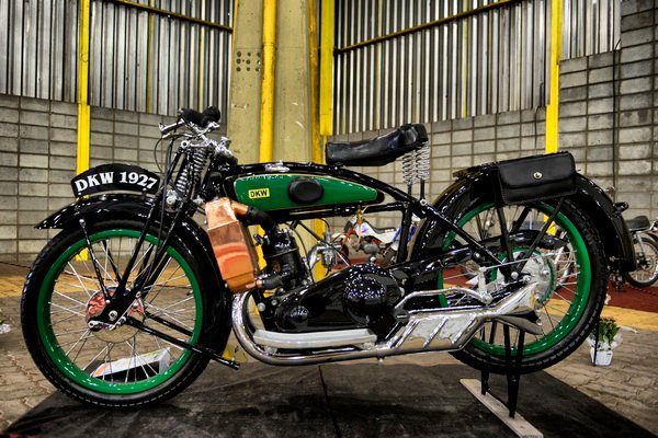 The extremely rare and stunning water-cooled DKW 1927 from the Orbio Max Borba collection – Photo by Miguel Costa Jr. / MotoStory