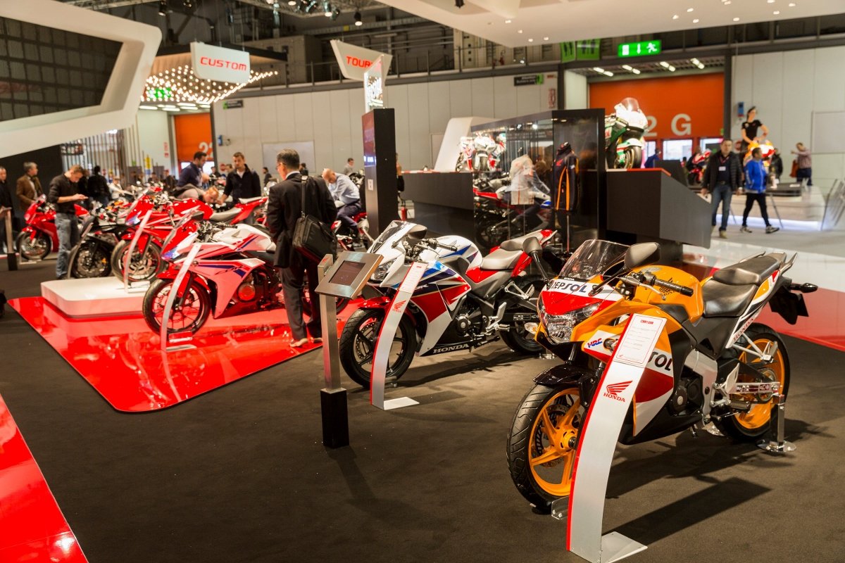 O EICMA divide com o Salão de Munique, na Alemanha, o lançamento das grandes novidades mundiais a cada ano – Foto Divulgação Mug Events
