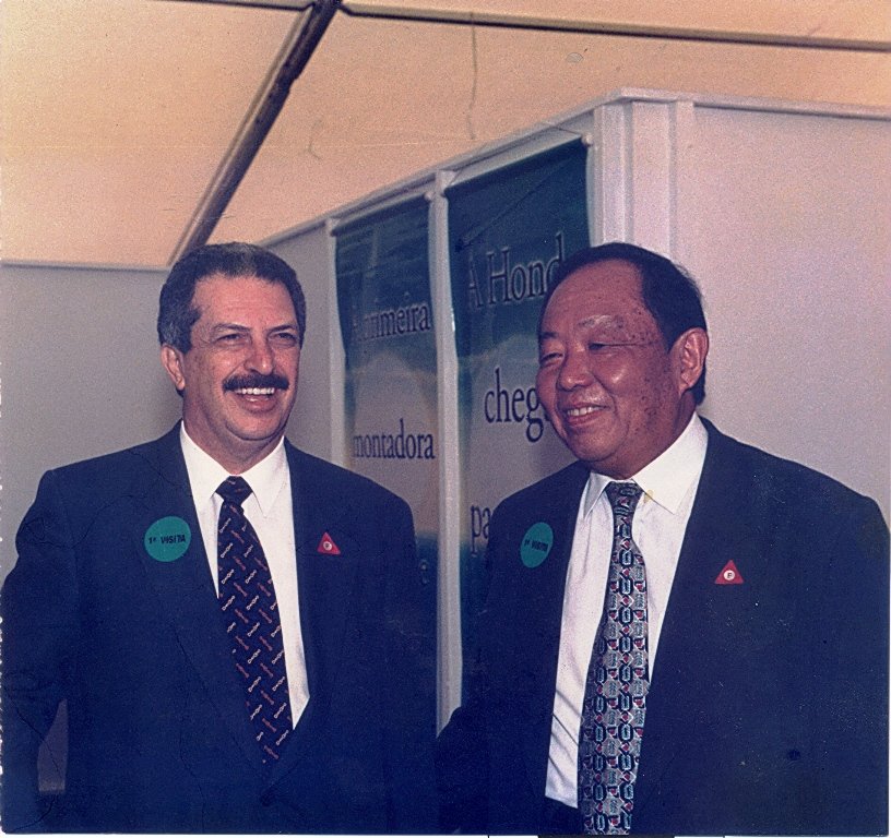 Romeu Tuma and Masuo Murakami were good friends. – Photo Collection Murakami / Motostory