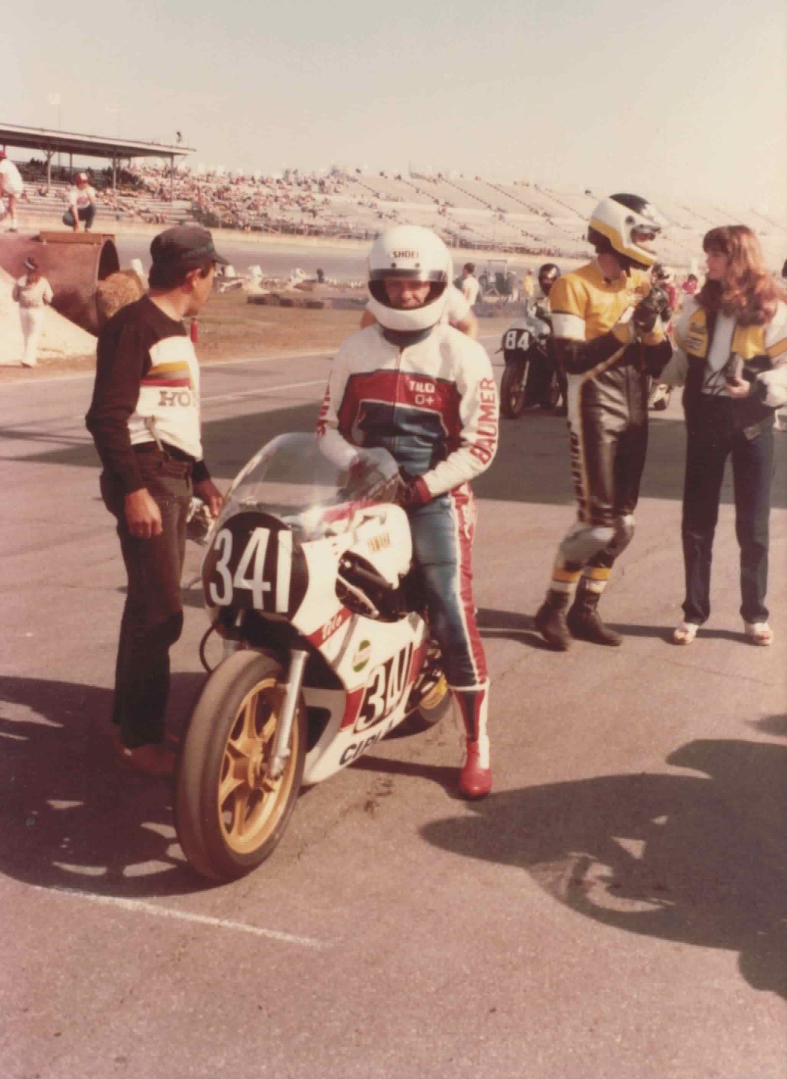 Lucilio Baumer foi a Daytona (EUA) em 1984 para a disputa das 100 milhas - Acervo Lucílio Baumer / Motostory