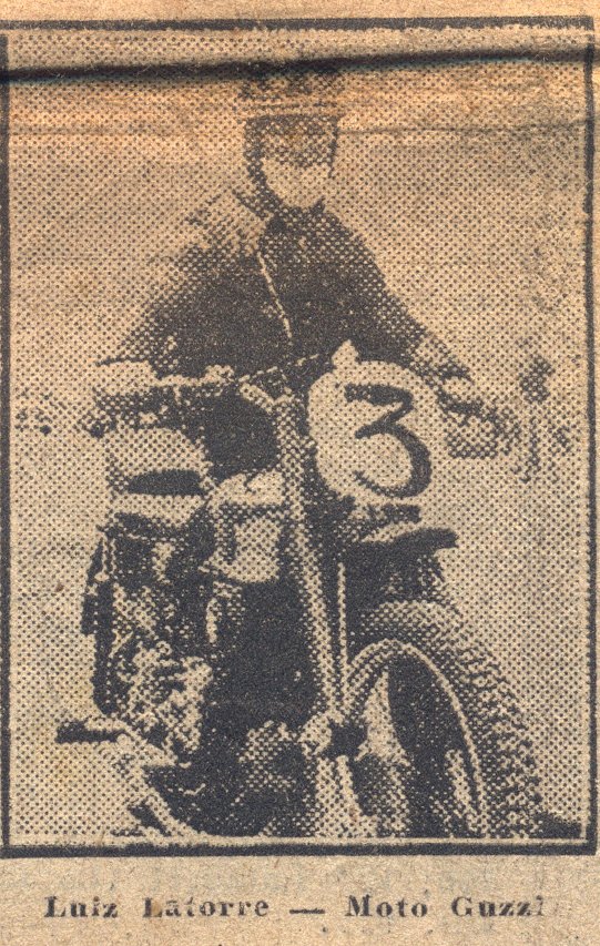 24 de junho de 1949 – O Guidão: Semanário do Ciclismo e do Motociclismo – Luiz Latorre (3) – Moto Guzzi