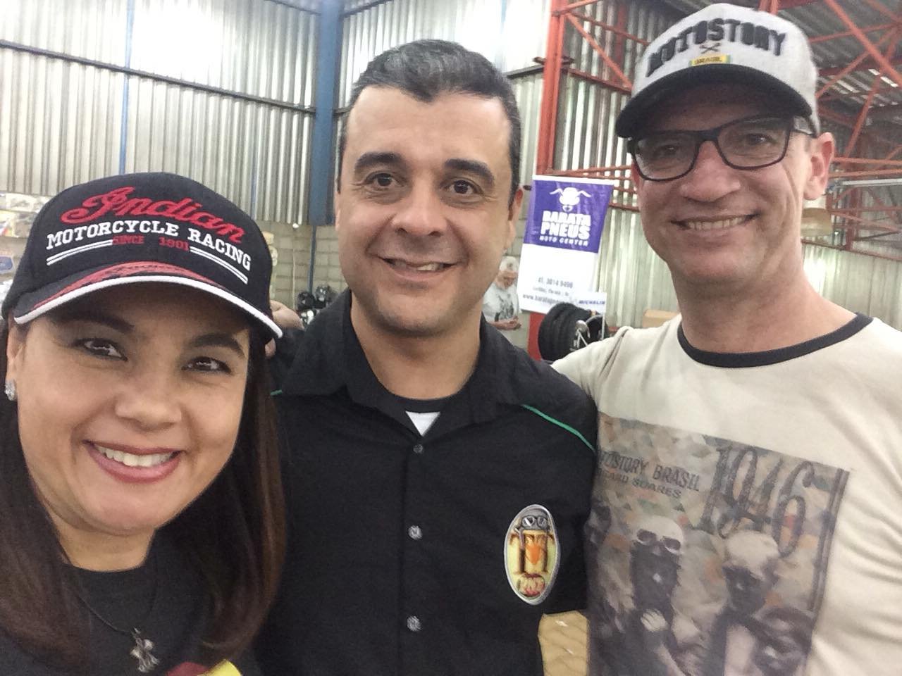 Katia Zopello e Erick, com Carlãozinho Coachman – Foto Katia Zopello