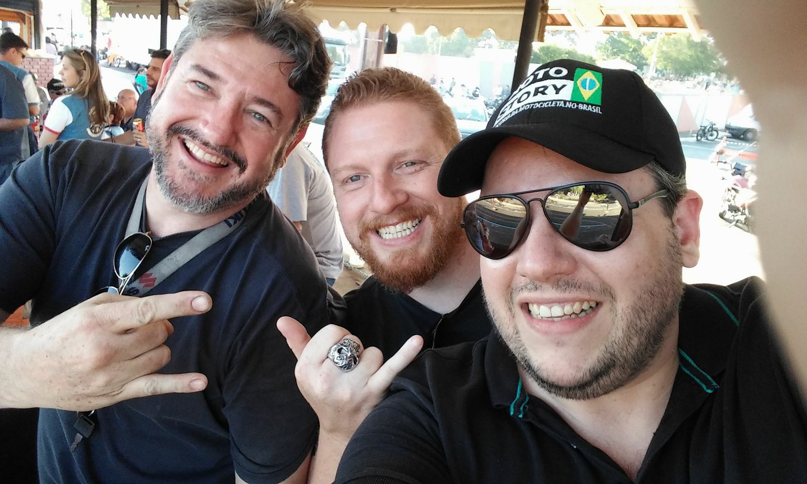 Eduardo Pantoja, Andre Crivella e Edgard Soares no PNT-TT 2018 – Foto Edgard Soares