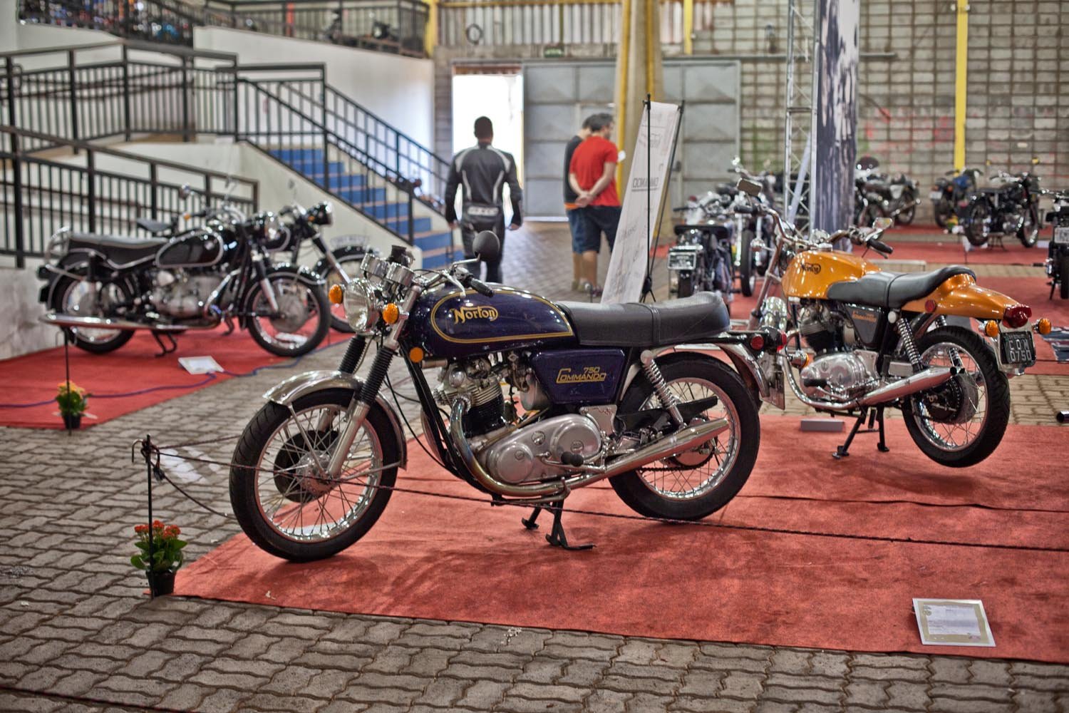 A marca inglesa Norton foi a grande homenageada desta edição do PNT-TT - Foto Wel Calandria / Classic Riders Brasil