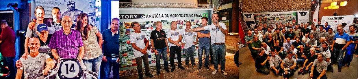 Depois de feitas as pesquisas, depois de encontras as pessoas, então contar e recontar as histórias delas e de suas motos…
