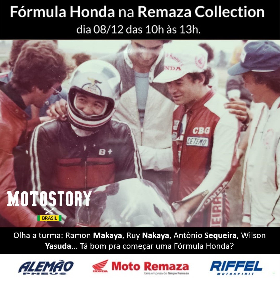 Makaya, Nakaya, Sequeira e Yasuda… acho que está bom para dar início a uma tal de Fórmula Honda.