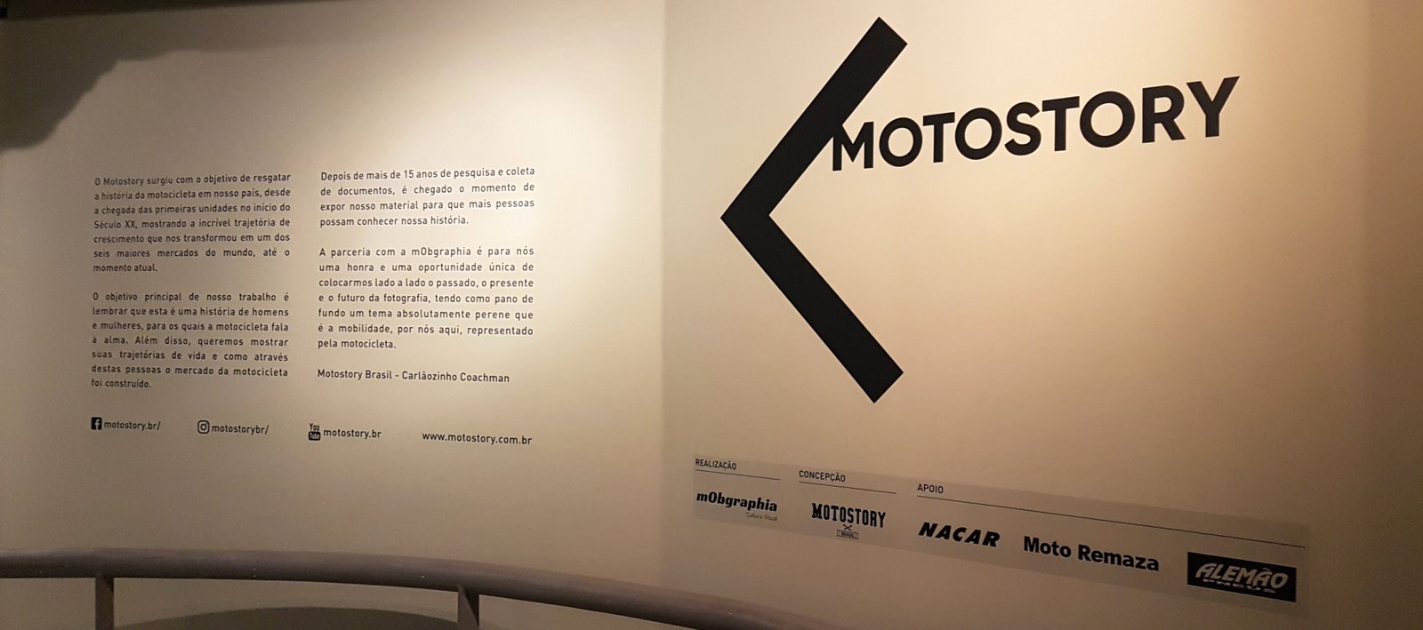 Obrigado Ricardo Rojas pela oportunidade e obrigado aos parceiros Alemão Pneus, Grupo Nacar e Moto Remaza, sem vocês seria impossível. São Paulo em Movimento, mostra criada pelo mObgraphia, do amigo e fotógrafo Ricardo Rojas, nosso muito obrigado pela parceria - Foto Carlãozinho Coachman
