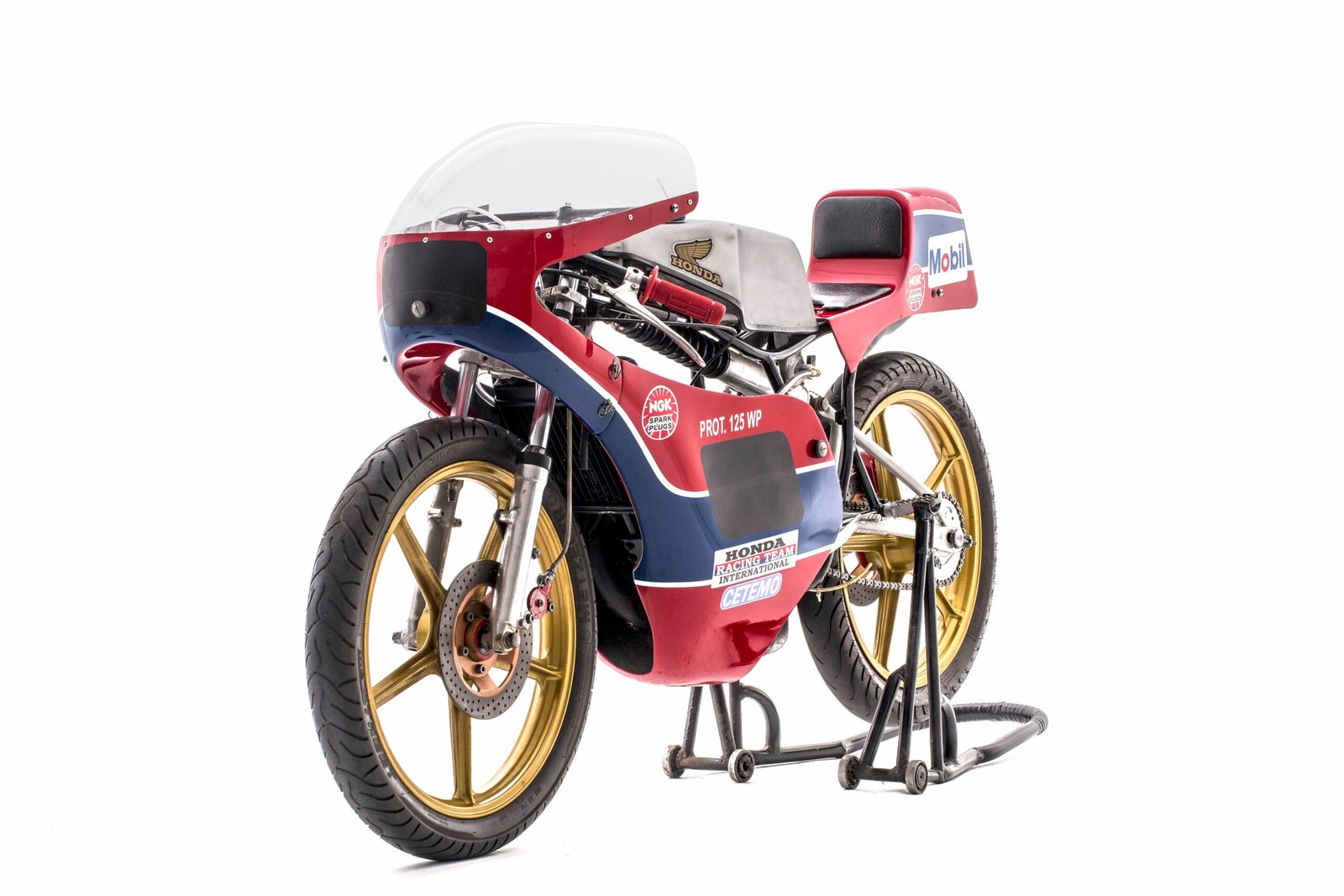 Honda MT 125 Tognocchi CETEMO - Piloto Antônio Sequeira Campeão 125 especial em 1980 - Foto Wel Calândria
