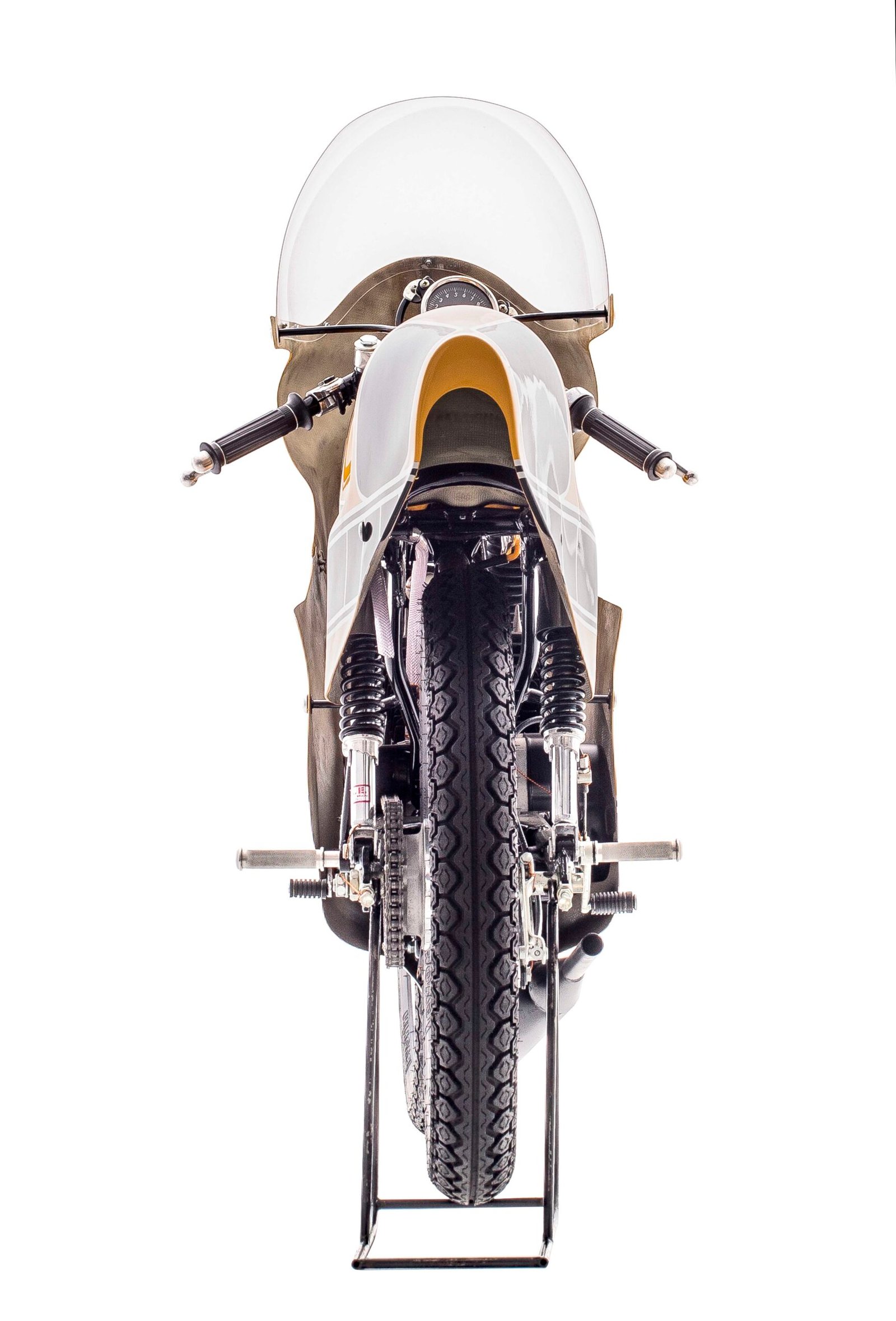 Réplica da Yamaha RX 125 de Vail Paschoalin, campeã da Copa Yamaha em 1980 e na época preparada por Renato Gaeta. By Old Cycle - Coleção Zaninotto  - Foto Wel Calândria