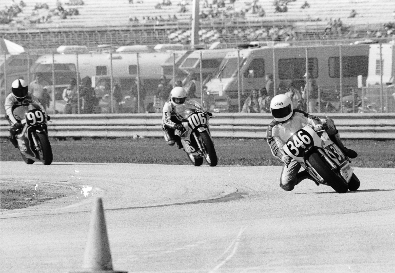 Netinho na vitória das 100 Milhas de Daytona em 12 de março de 1983. Foto AMA