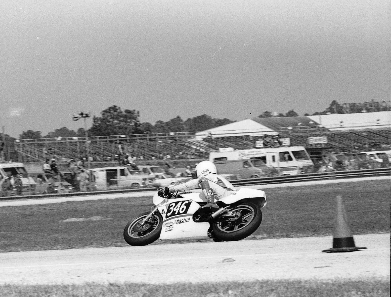 Netinho na vitória das 100 Milhas de Daytona em 12 de março de 1983. Foto AMA