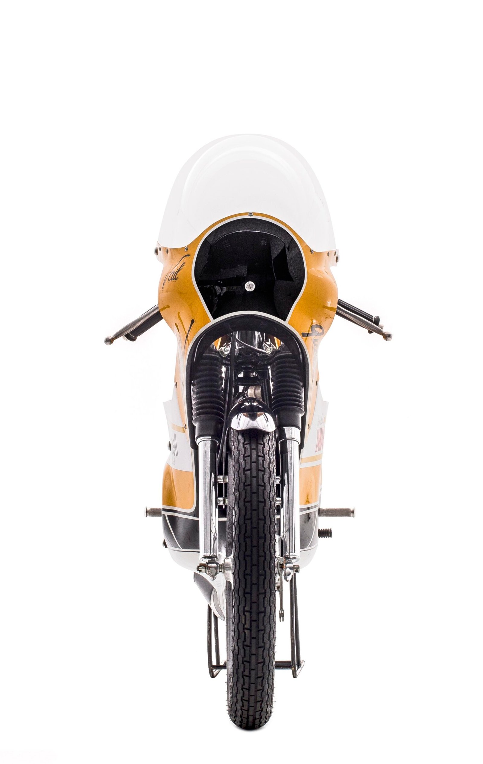 Réplica da Yamaha RX 125 de Vail Paschoalin, campeã da Copa Yamaha em 1980 e na época preparada por Renato Gaeta. By Old Cycle - Coleção Zaninotto  - Foto Wel Calândria