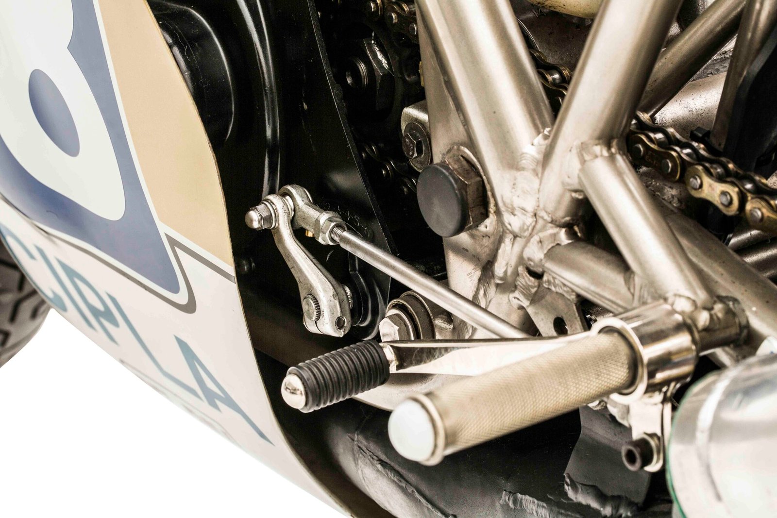 A Yamaha TZ 350 Bakker de Lucilio Baumer, restaurada por Bob Keller - Foto Wel Calândria