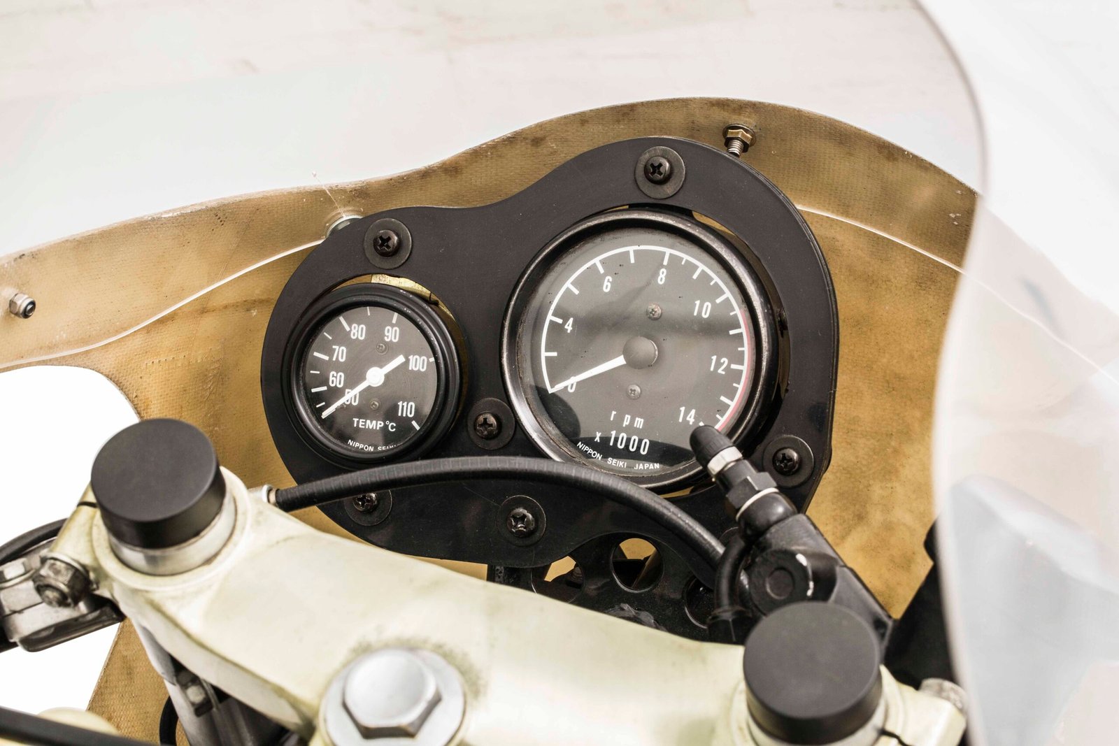 A Yamaha TZ 350 Bakker de Lucilio Baumer, restaurada por Bob Keller - Foto Wel Calândria