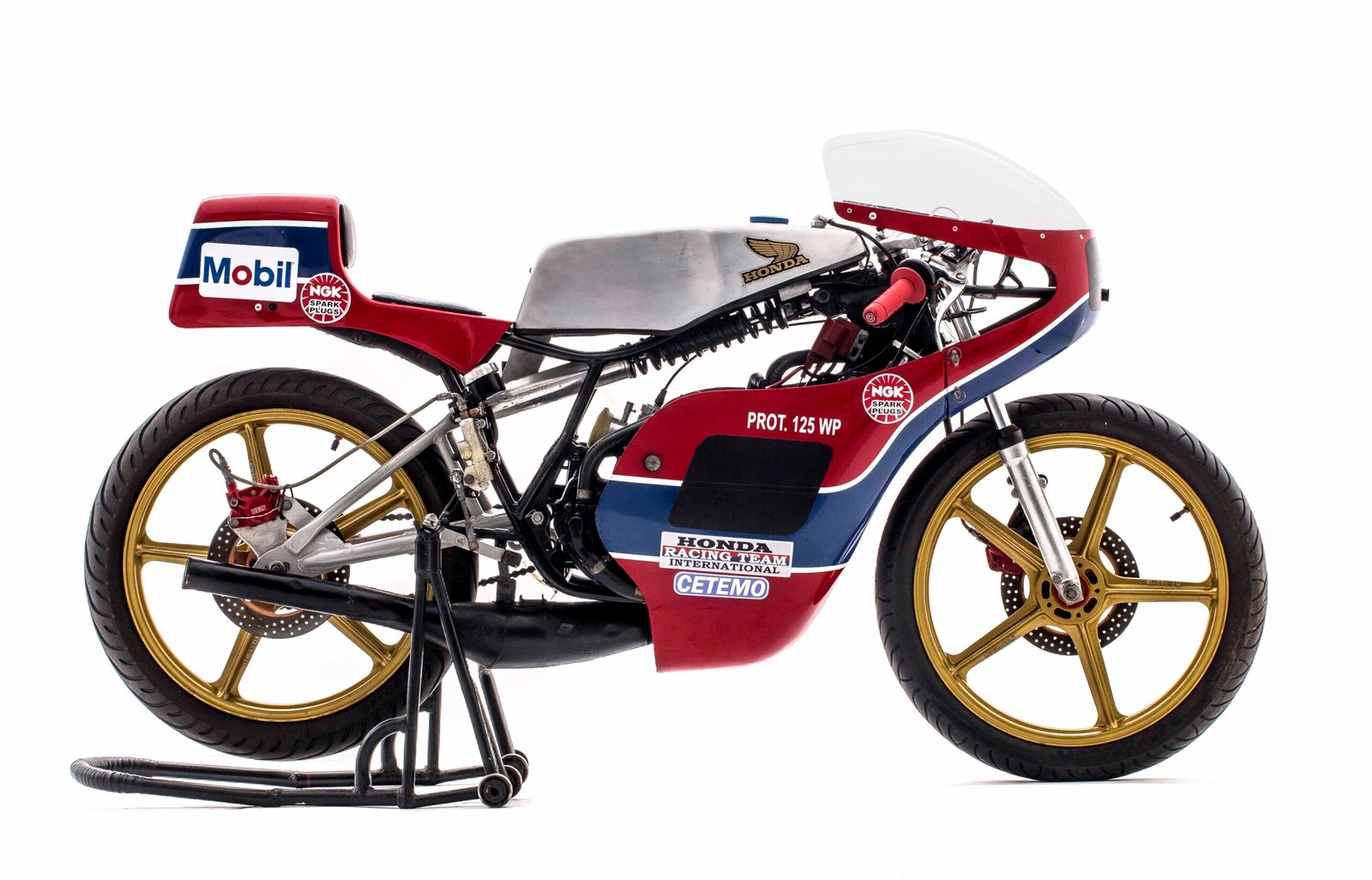 Honda MT 125 Tognocchi CETEMO - Piloto Antônio Sequeira Campeão 125 especial em 1980 - Foto Wel Calândria