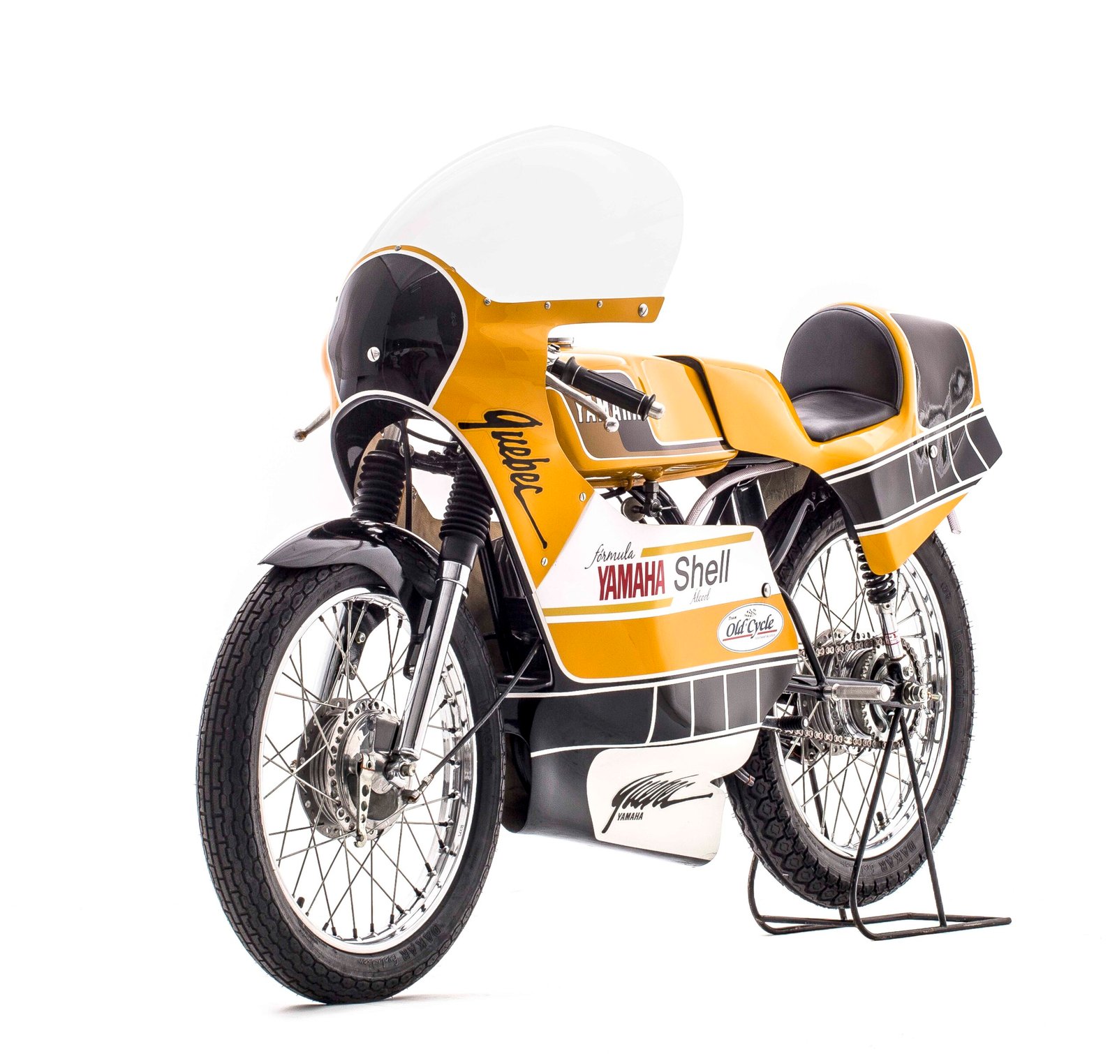 Réplica da Yamaha RX 125 de Vail Paschoalin, campeã da Copa Yamaha em 1980 e na época preparada por Renato Gaeta. By Old Cycle - Coleção Zaninotto  - Foto Wel Calândria