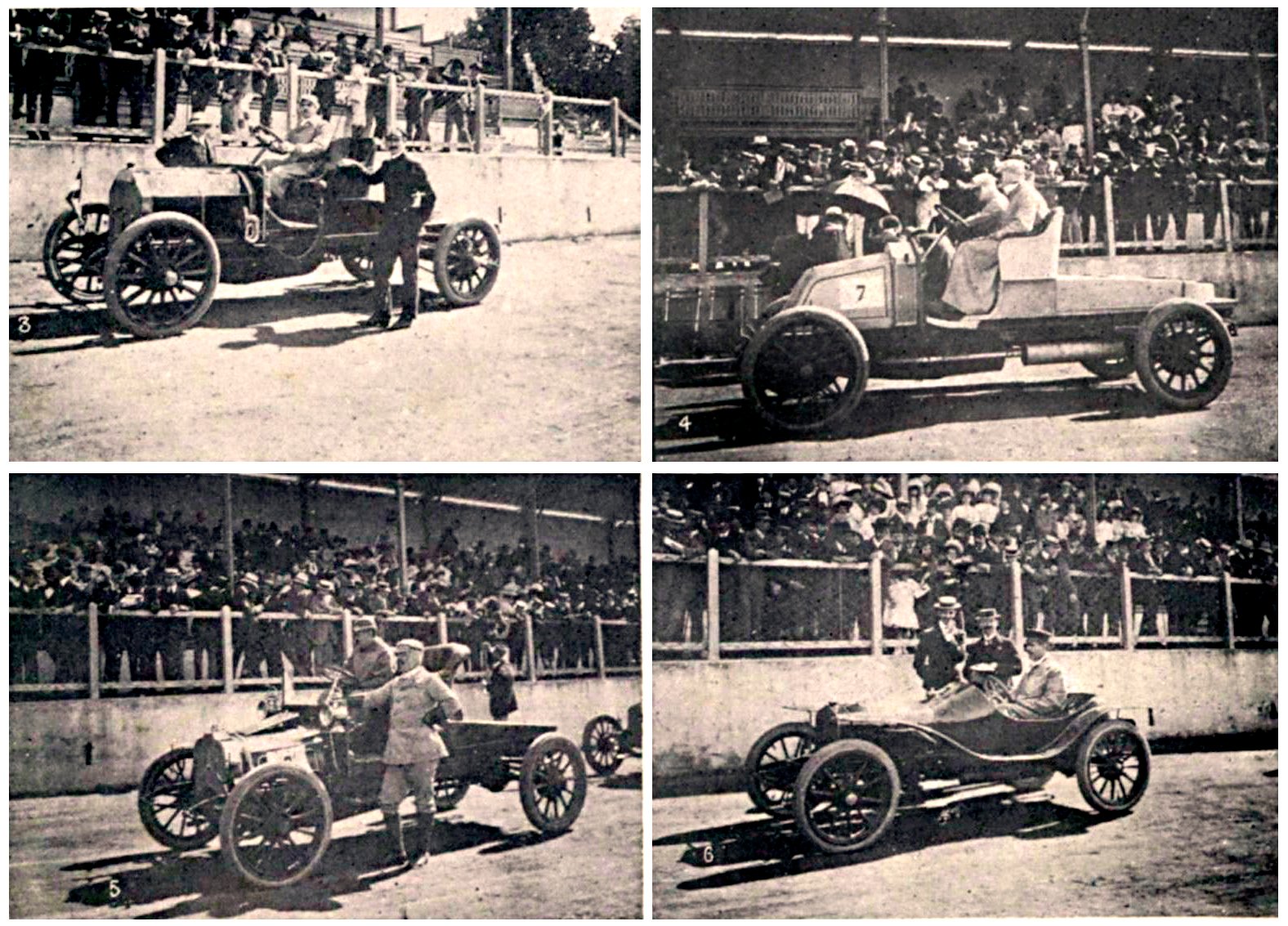 Registro da 1a corrida de carros do Brasil publicado na Revista Fon Fon em 8 de agosto de 1908. Agradecimentos Fabio Luiz Ferreira Gomes - Histórias de Paixão Sobre Rodas - Moto Club de Campos
