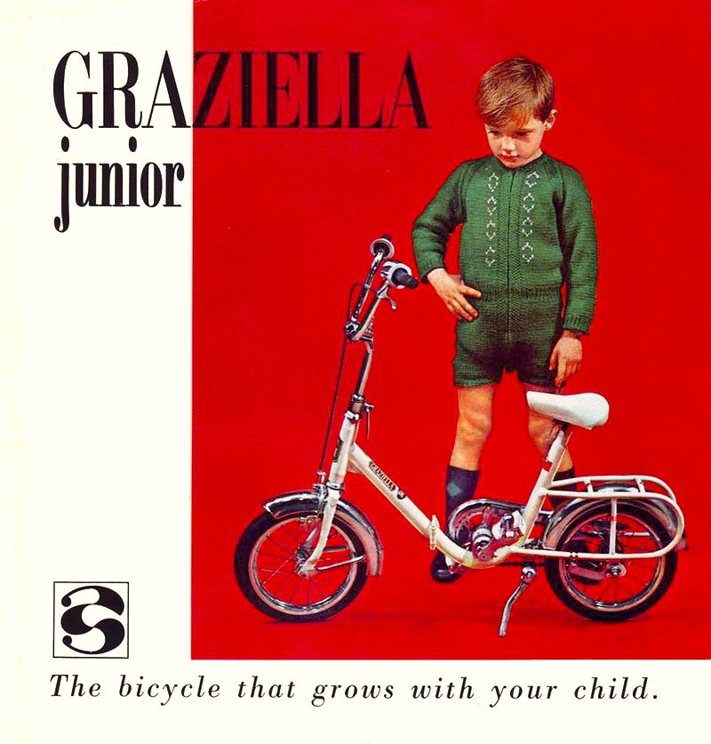 www.foldingcyclist.com - Graziella Junior folding bike