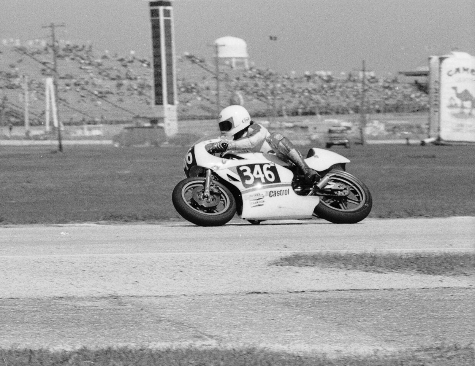 Netinho na vitória das 100 Milhas de Daytona em 12 de março de 1983. Foto AMA