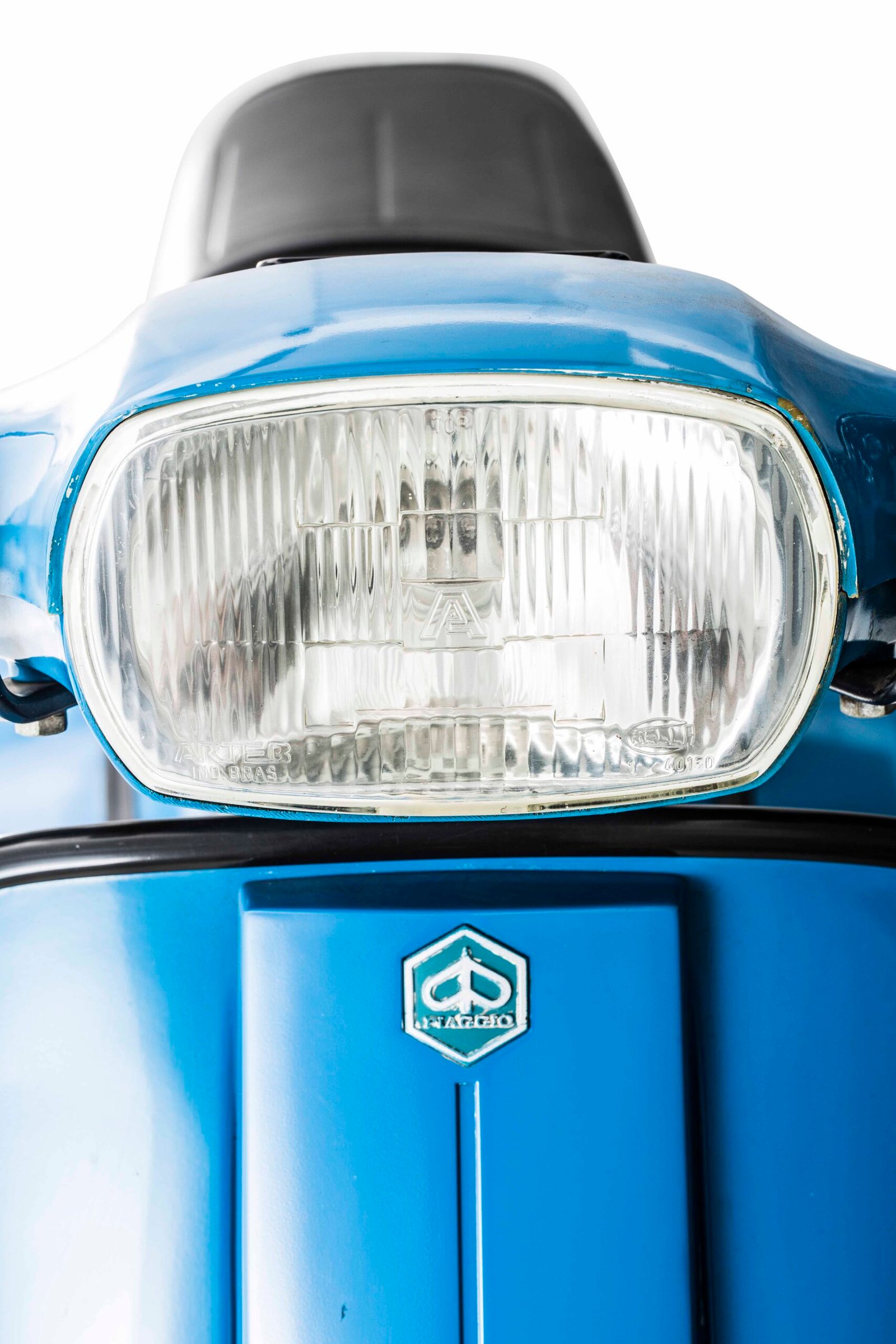 A luminosidade do farol da PX 200 era... razoável. - Foto Wel Calândria