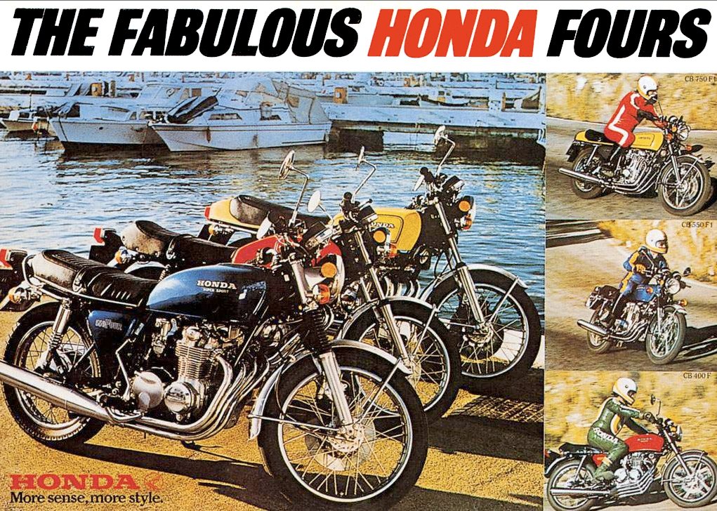 As fabulosas Honda 4 - a orquestra sinfônica chamada 4 cilindros em linha