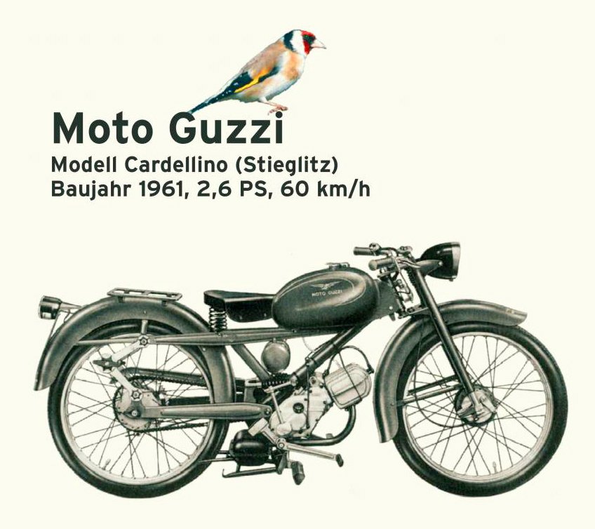 Moto Guzzi Cardellino 1954 - Moto Classic Museum