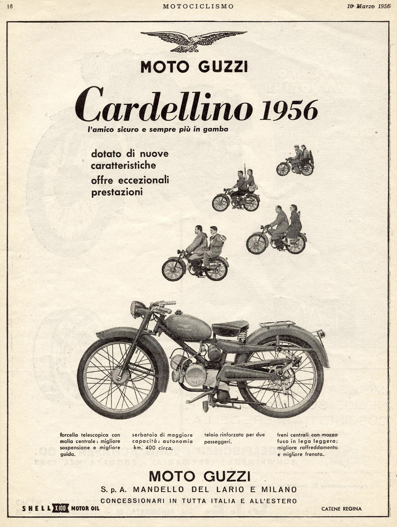 Moto Guzzi Cardellino 1954 - Moto Classic Museum
