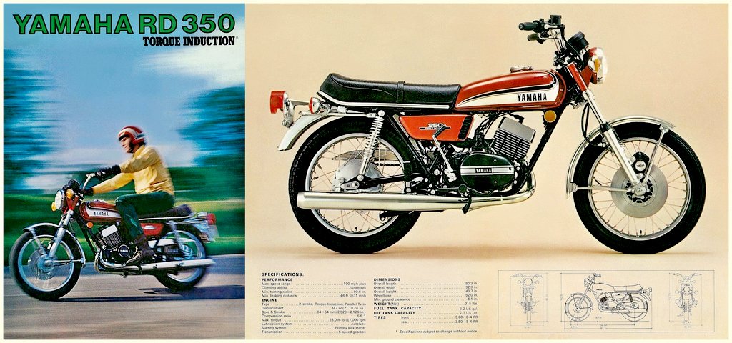 Yamaha RD 350 - "Viúva Negra" - Moto Classic Museum - Foto Wel Calândria
