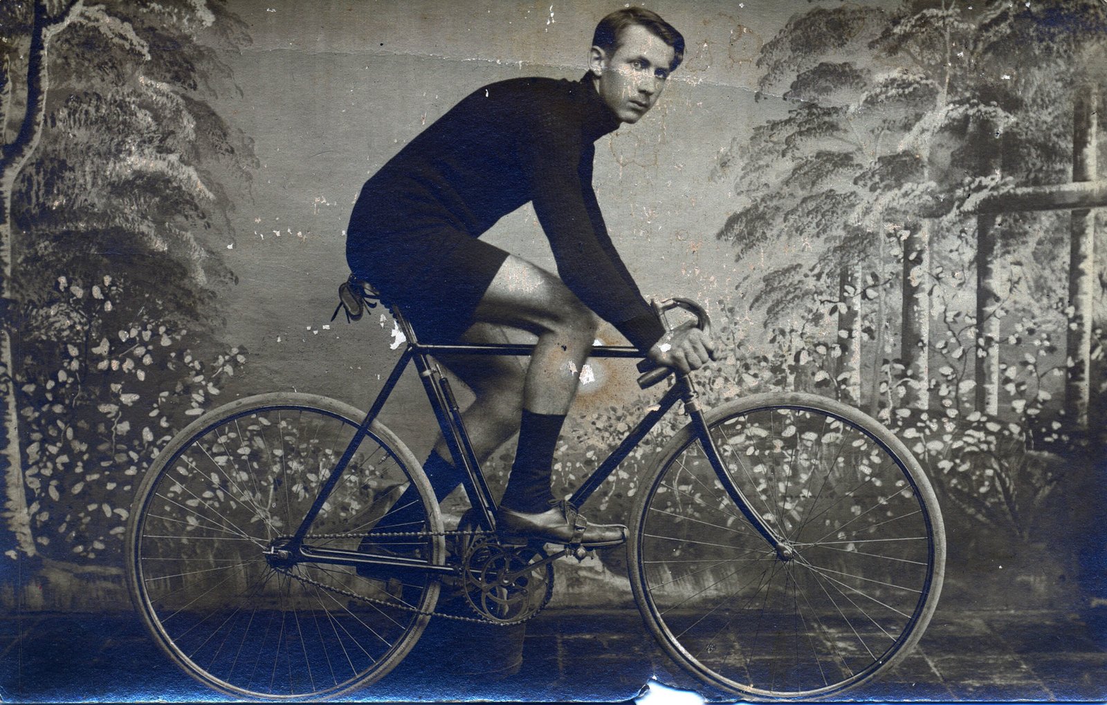 Constante Ceccarelli foi Campeão Paulista de Ciclismo em 1910 - Foto acervo Família Ceccarelli