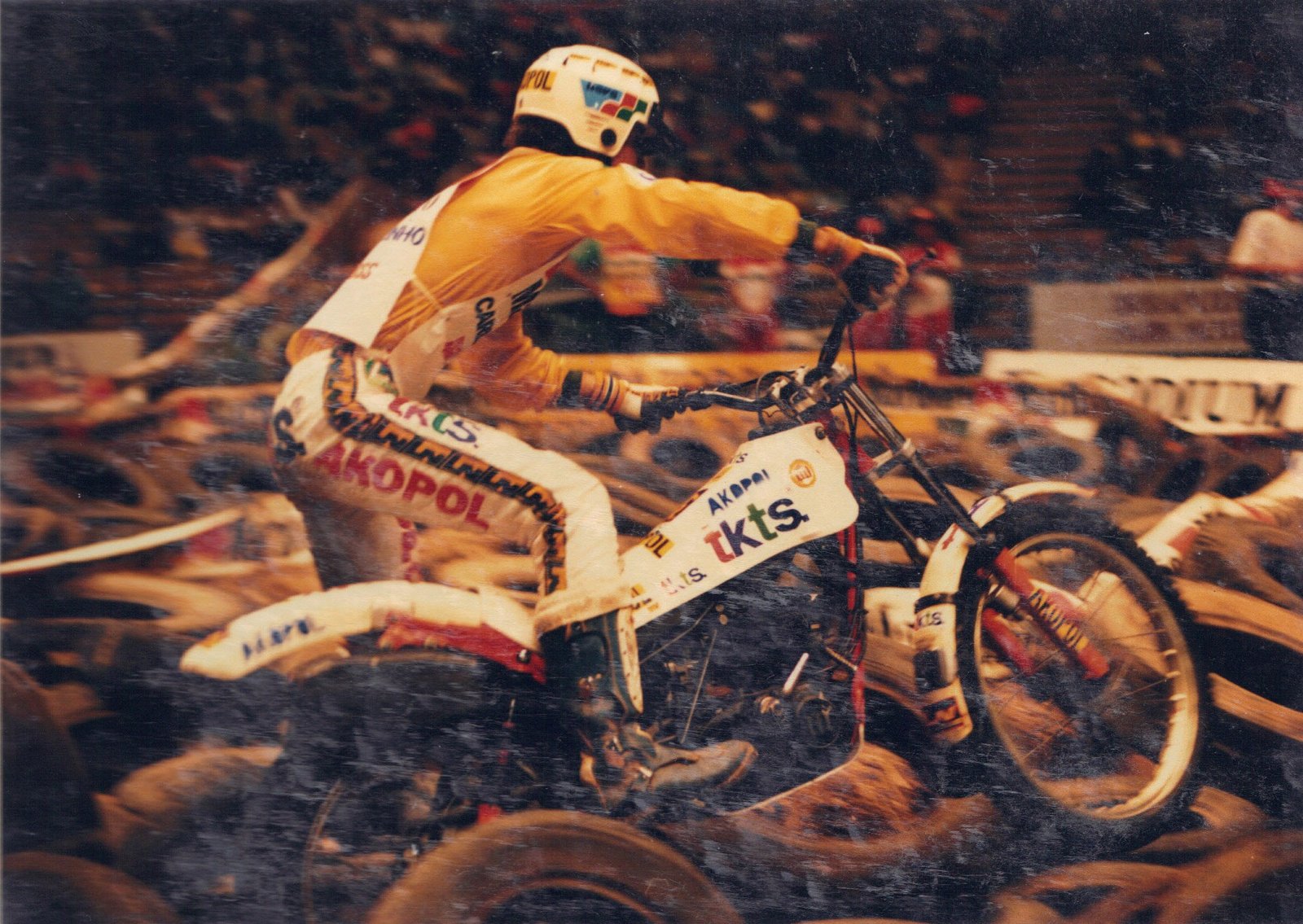 Carlãozinho Coachman melhor Brasileiro no Trial Indoor no Ginásio do Ibirapuera em 1985