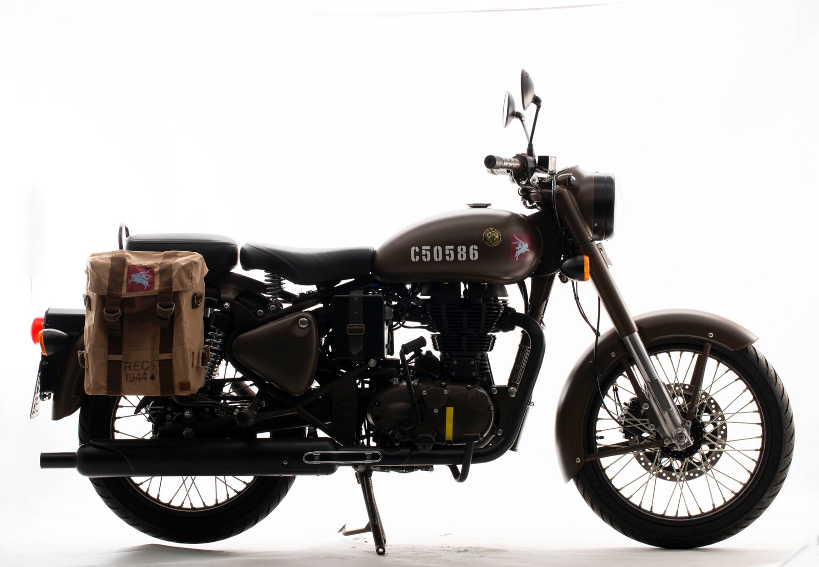Coleção Justiniano Proença - Moto Classic Museum - ROYAL-ENFIELD PEGASUS - Foto Wel Calândria