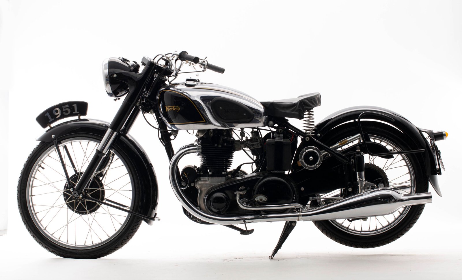 Coleção Justiniano Proença - Moto Classic Museum - NORTON DOMINATOR - Foto Wel Calândria